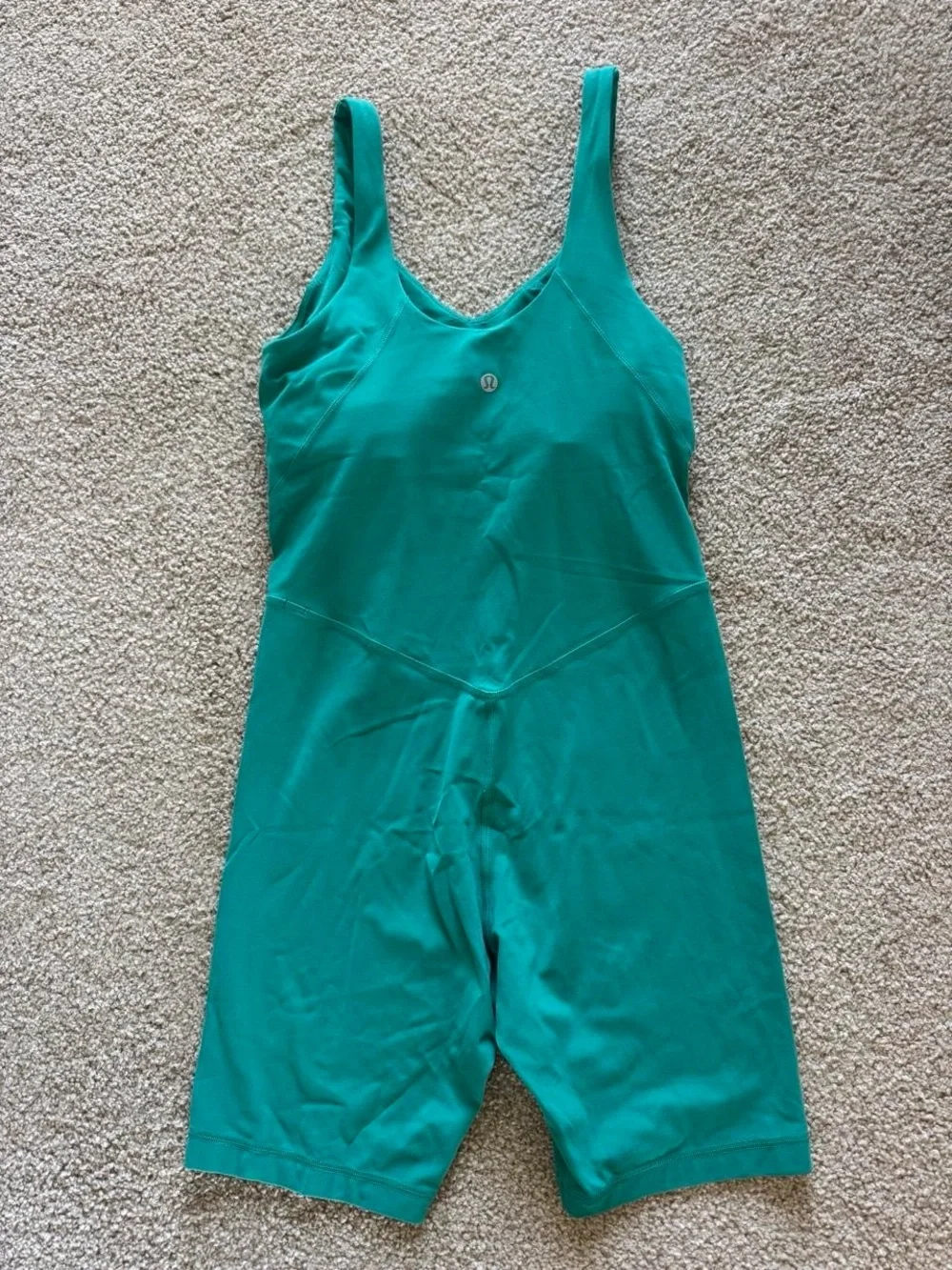 lululemon athletica Green One-Piece Active Bodysuit